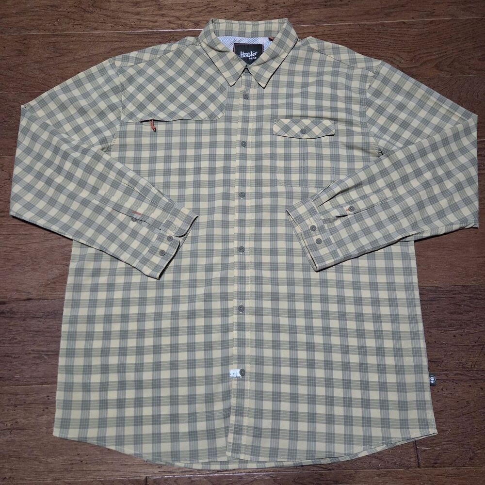 Howler Bros Matagorda Long Sleeve Vented Fishing Shirt Men’s XXL 2XL